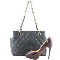 Chanel Petite Timeless Shopping Tote Scale