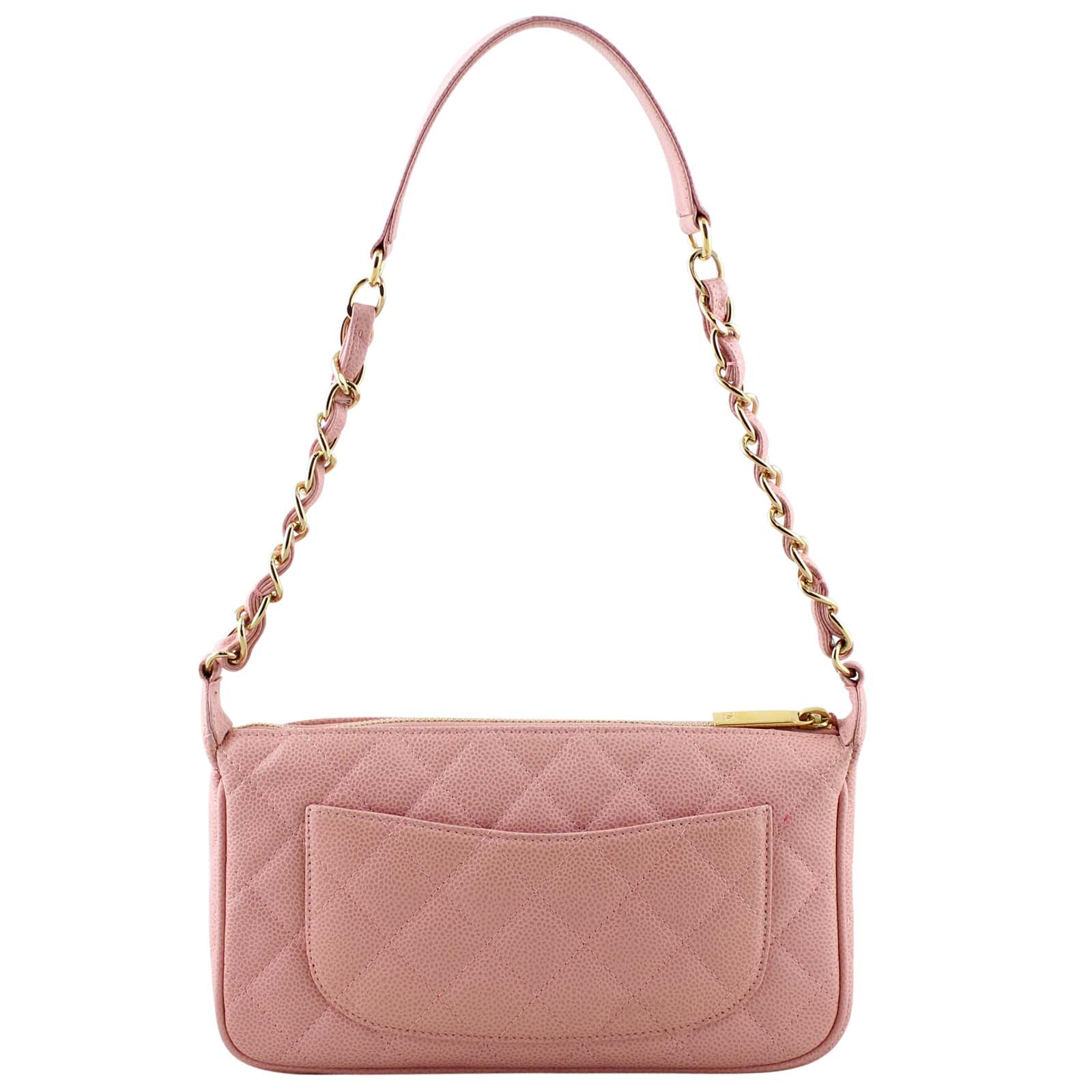 Chanel Timeless Pochette Back