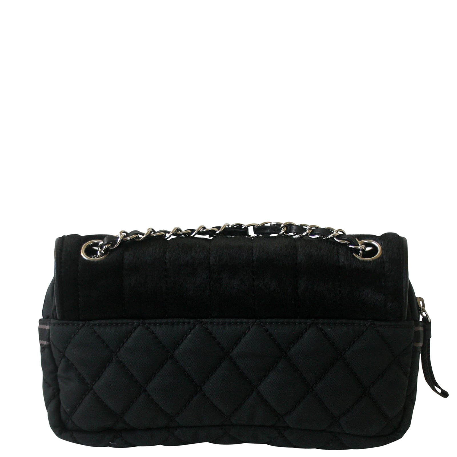 Chanel Pony Hair Flap Bag Back
