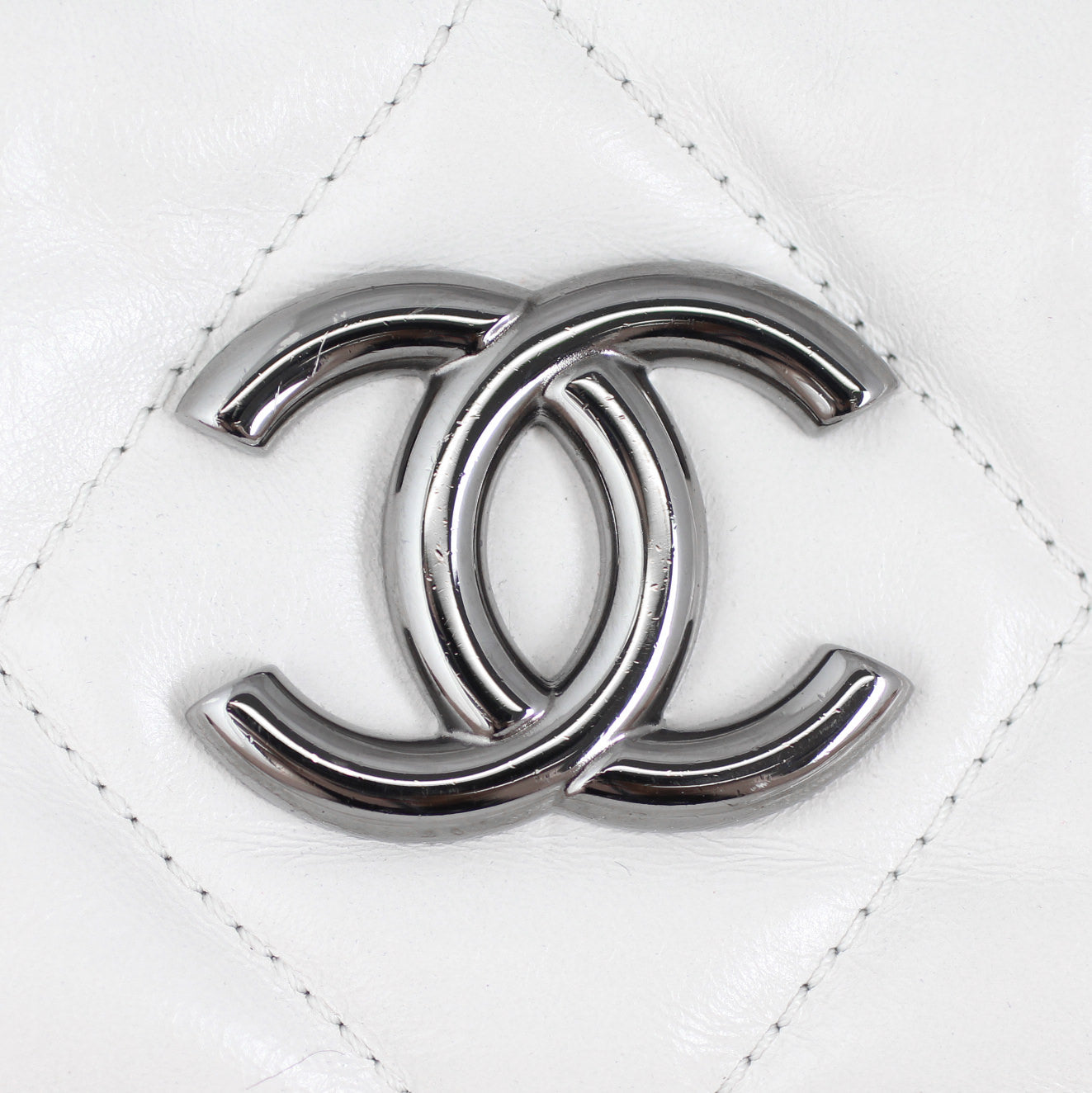 Chanel Portobello Tote Logo