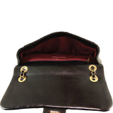 Chanel Python Flap Bag Inside