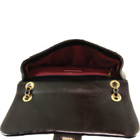 Chanel Python Flap Bag Inside