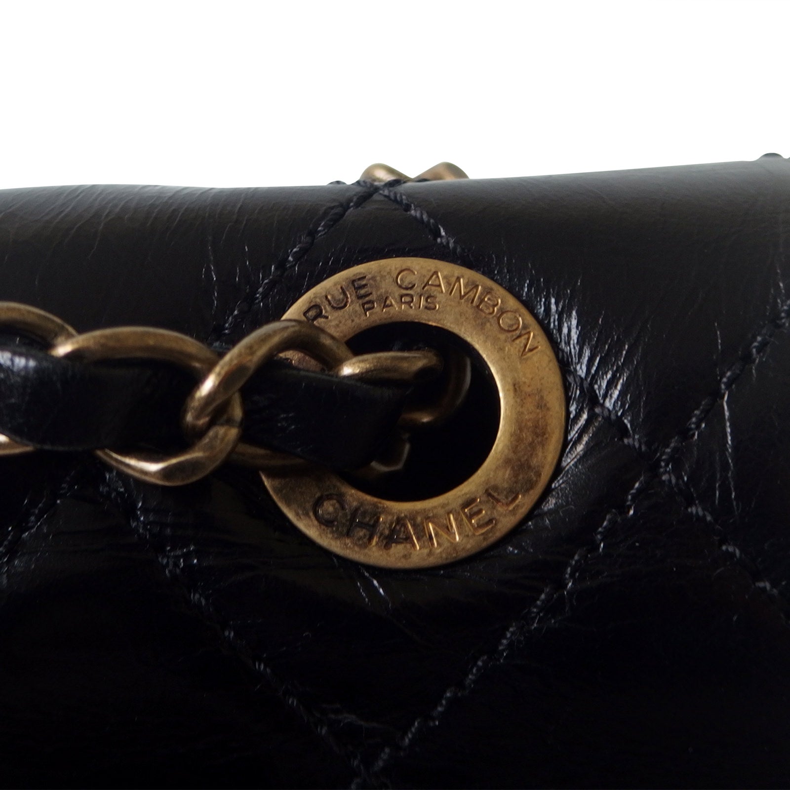 Chanel Python Flap Bag Ring
