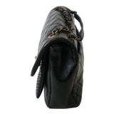 Chanel Python Flap Bag Side