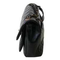 Chanel Python Flap Bag Side