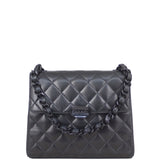 Chanel Quilted Flap Bag Front