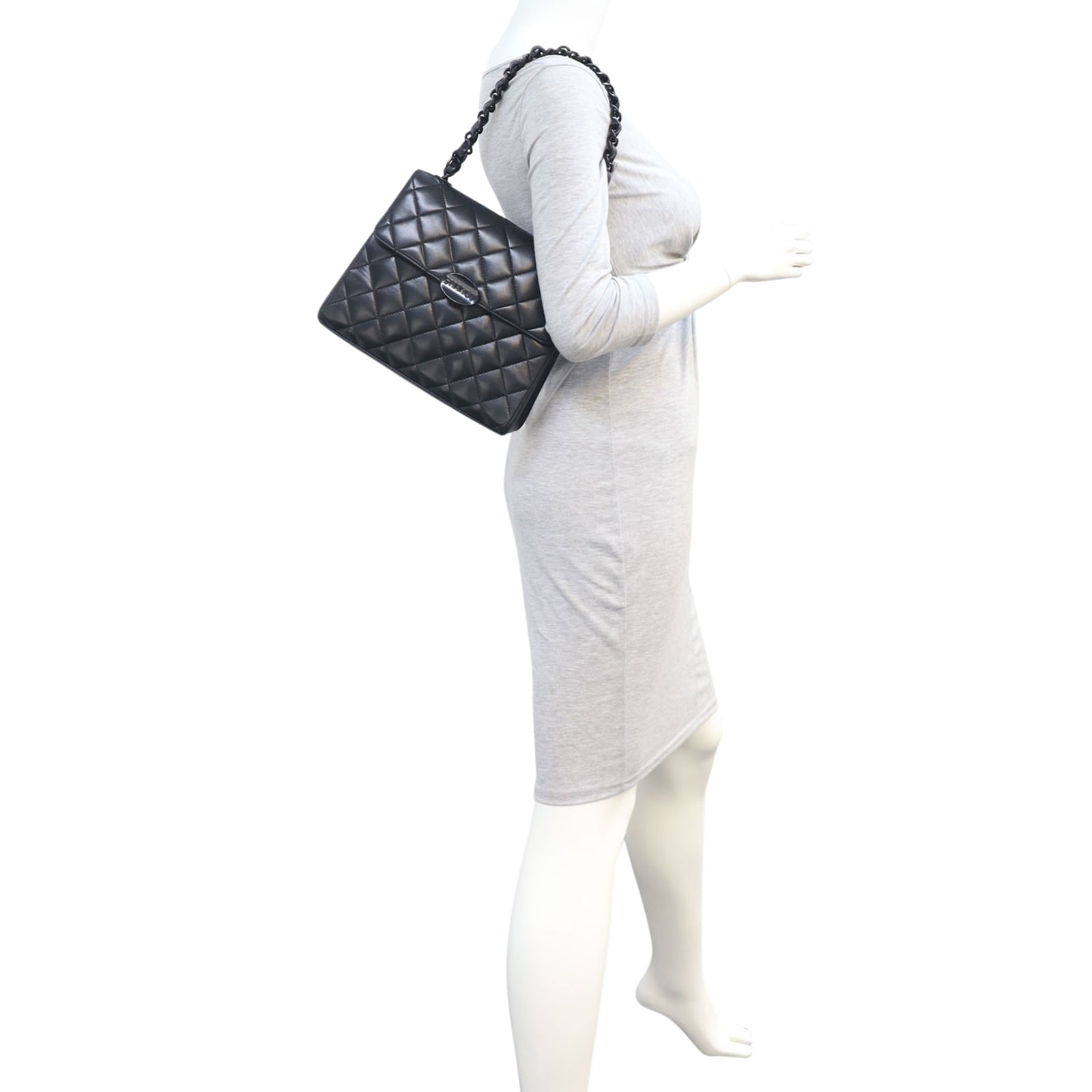 Chanel Quilted Flap Bag Mannequin