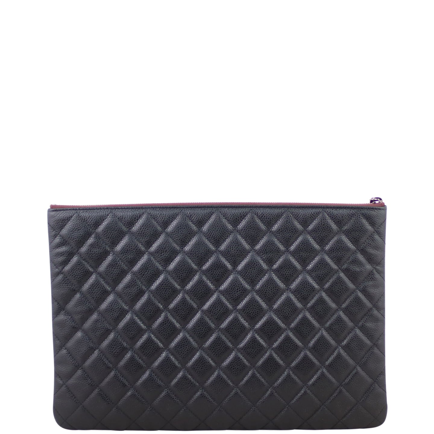 Chanel Quilted O-Case Large Back