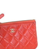 Chanel Quilted O-Case Small Corner