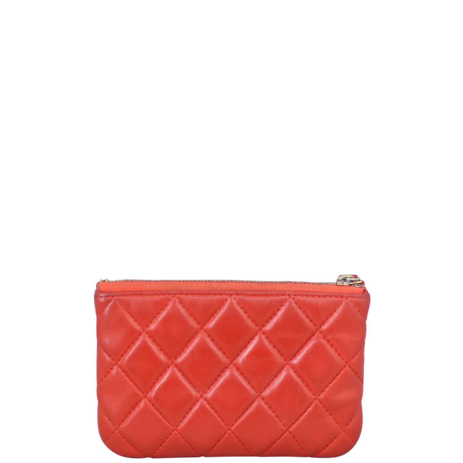 Chanel Quilted O-Case Small Back