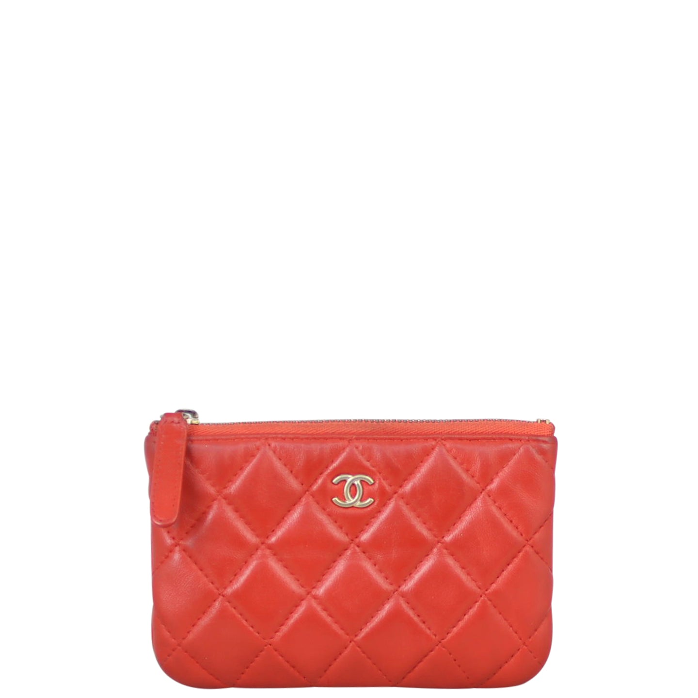 Chanel Quilted O-Case Small Front