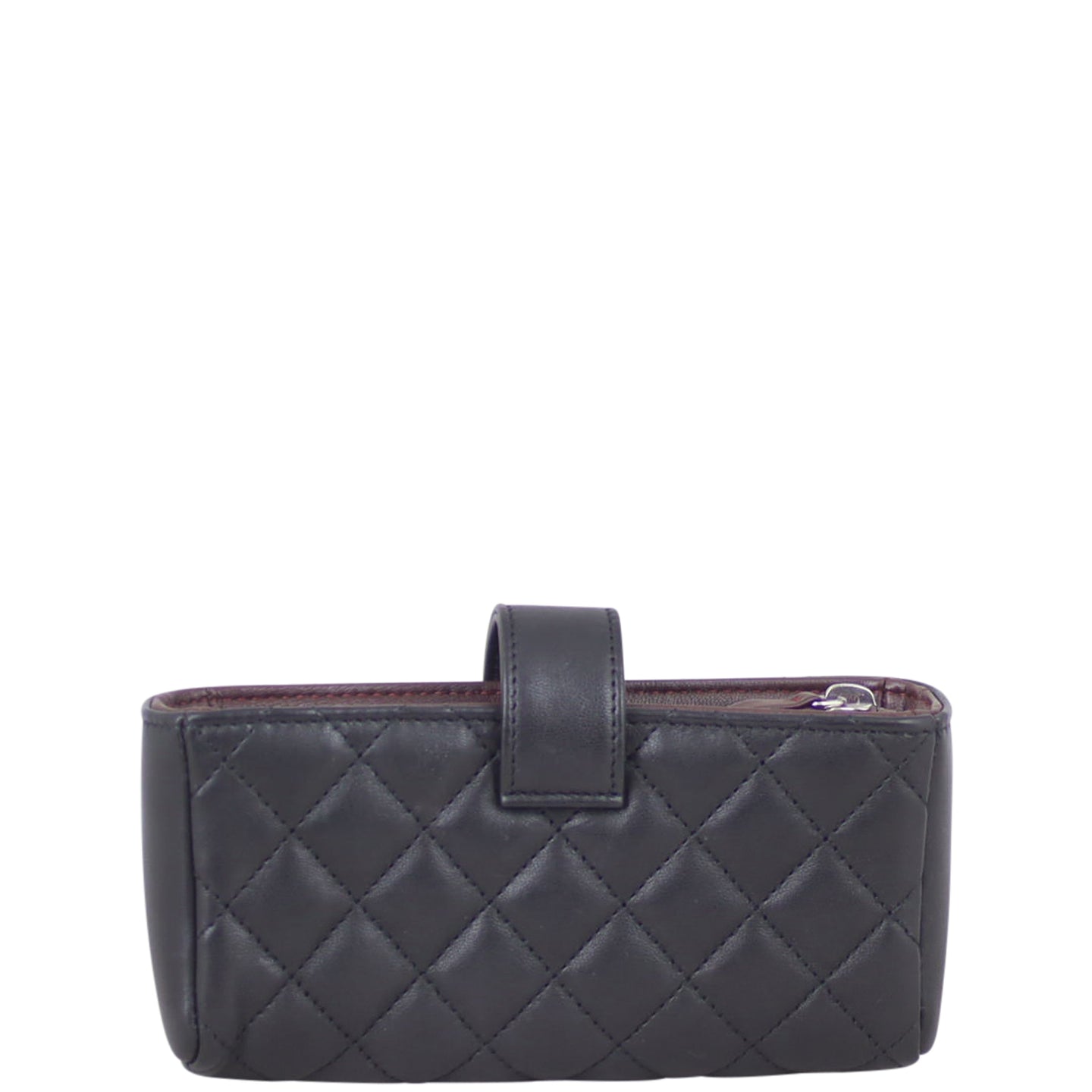 Chanel CC Quilted Pochette Back