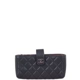 Chanel CC Quilted Pochette Front
