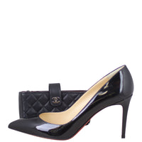 Chanel CC Quilted Pochette Shoe