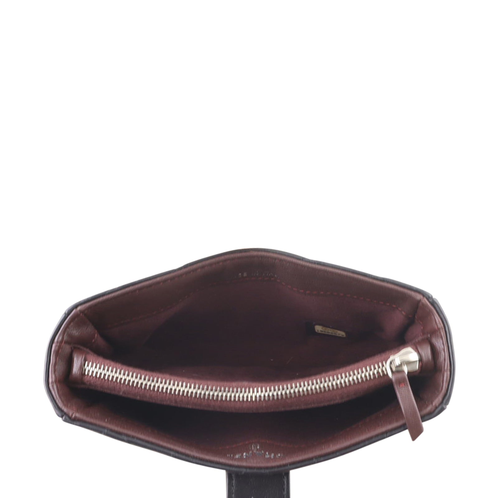 Chanel CC Quilted Pochette Whole interior