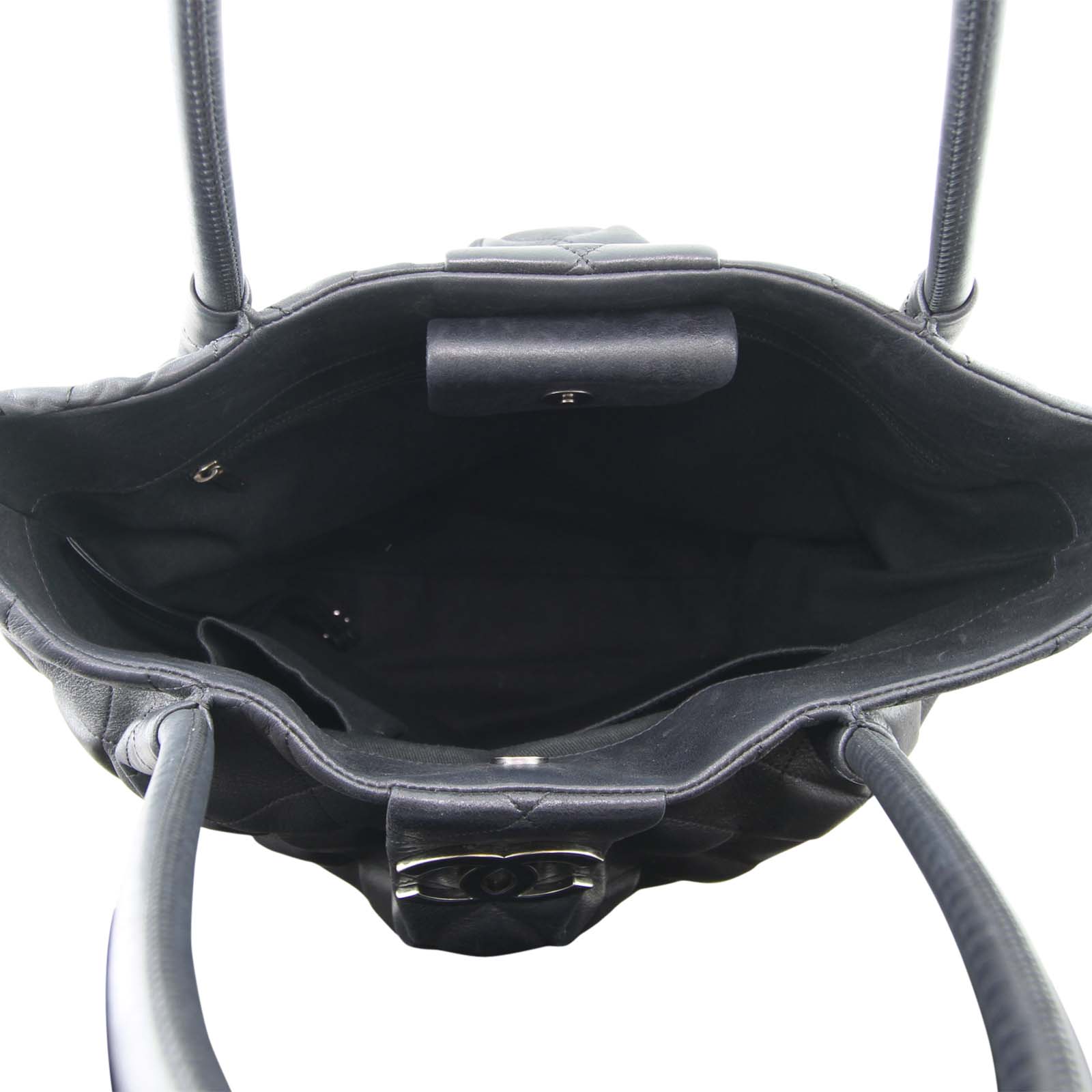 Chanel Sloane Large Tote Inside