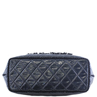 Chanel Quilted Vinyl and Tweed Tote Base