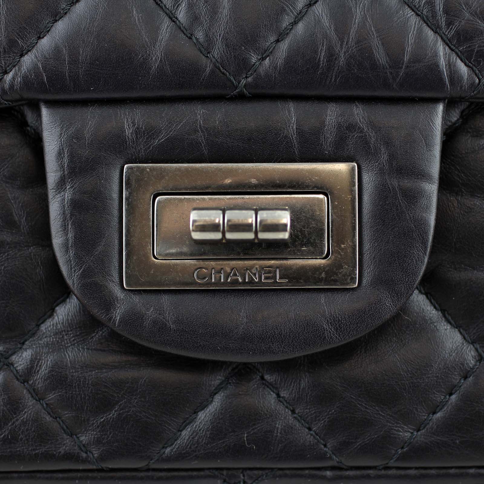 Chanel Reissue 227 Double Flap Bag Turnlock