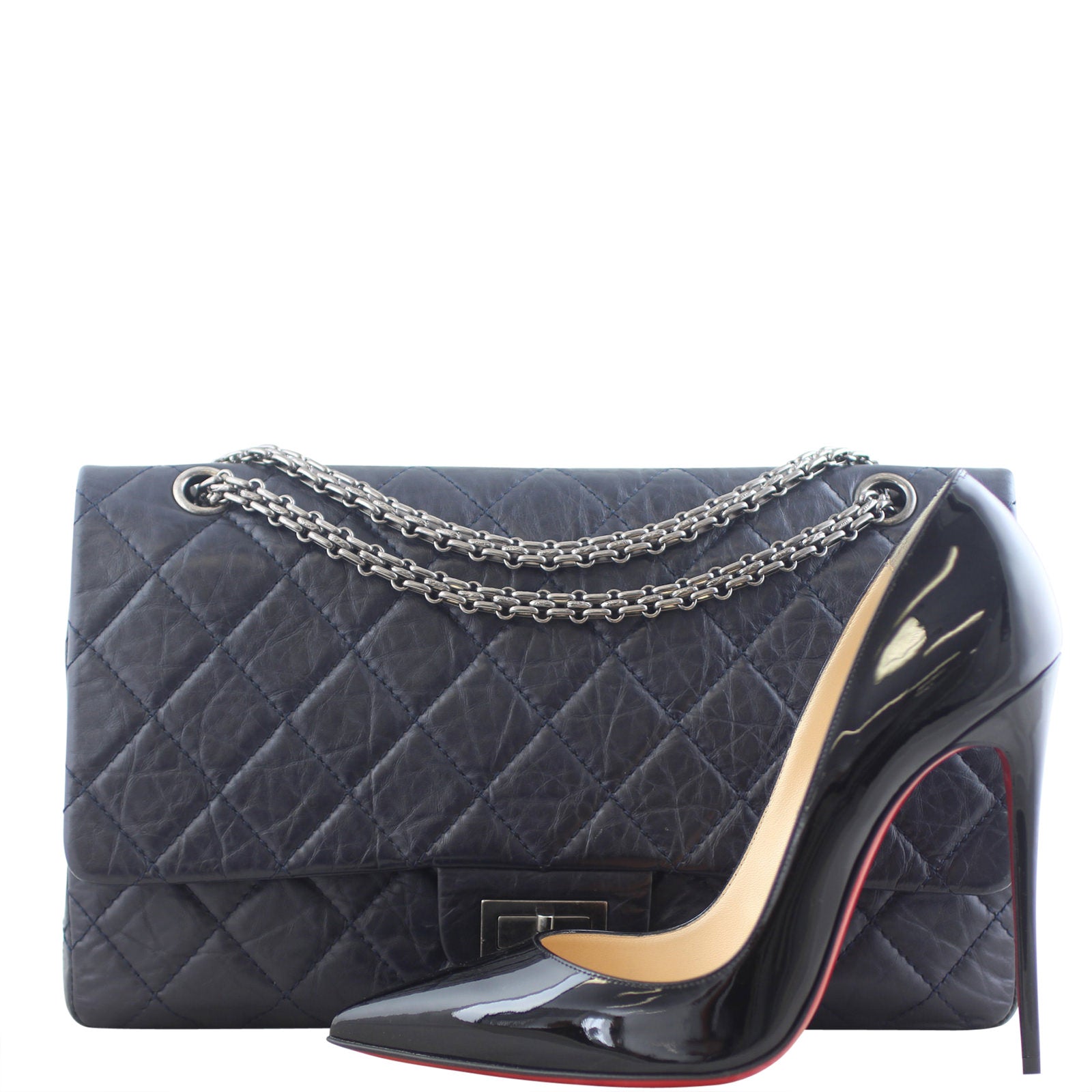 Chanel Reissue 227 Double Flap Bag Scale