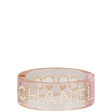 Chanel Resin Pearl Coco Chanel Cuff Right Side