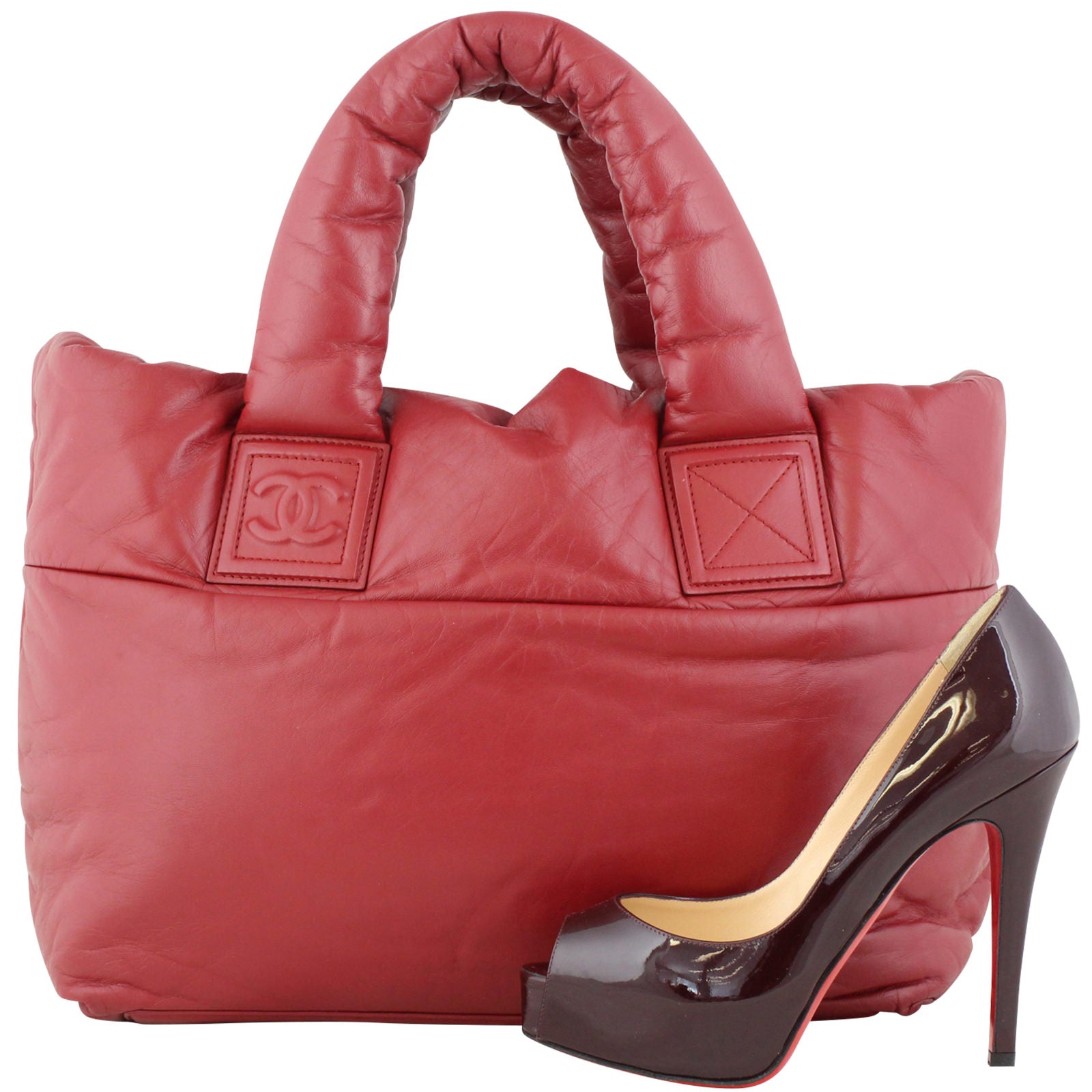 Chanel Coco Cocoon Reversible Tote Scale