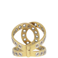 Chanel Rivet Logo Cuff Back