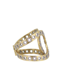 Chanel Rivet Logo Cuff Right Side