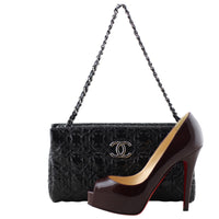 Chanel Rock in Moscow Bag shoe comparison