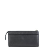 Chanel Sevruga Top Zip Wallet Back