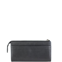 Chanel Sevruga Top Zip Wallet Back