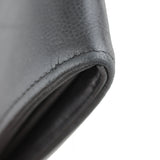 Chanel Sevruga Top Zip Wallet Edge