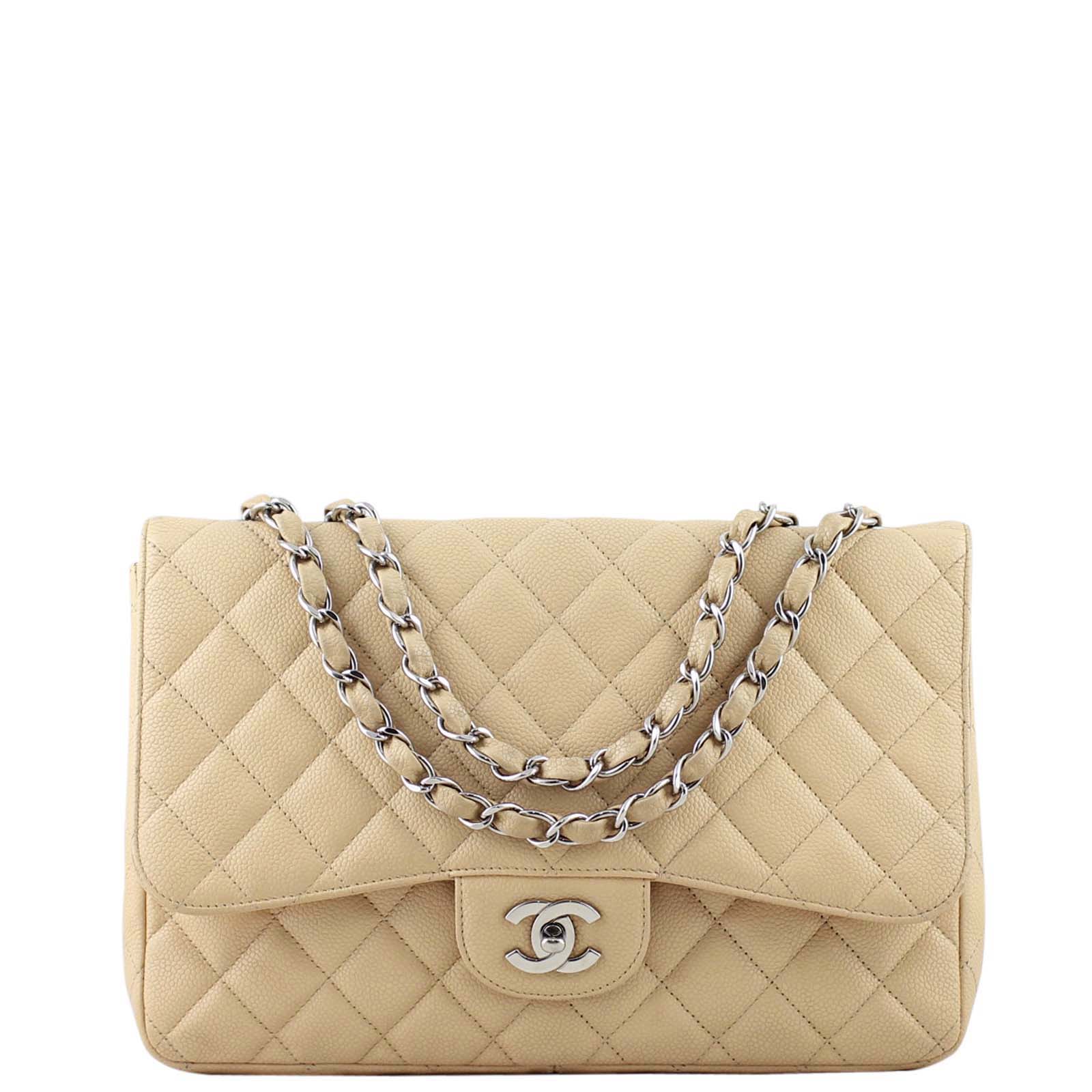 Chanel Classic Single Flap Jumbo Front with Strap