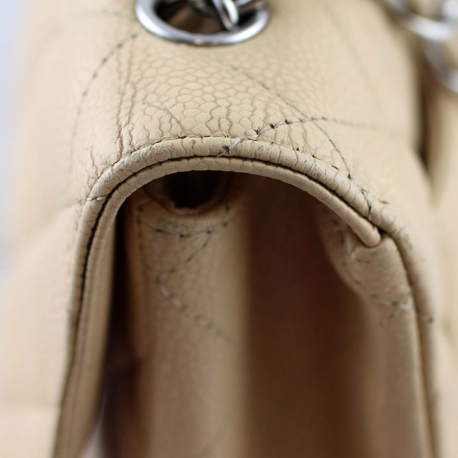 Chanel Classic Single Flap Jumbo Wear