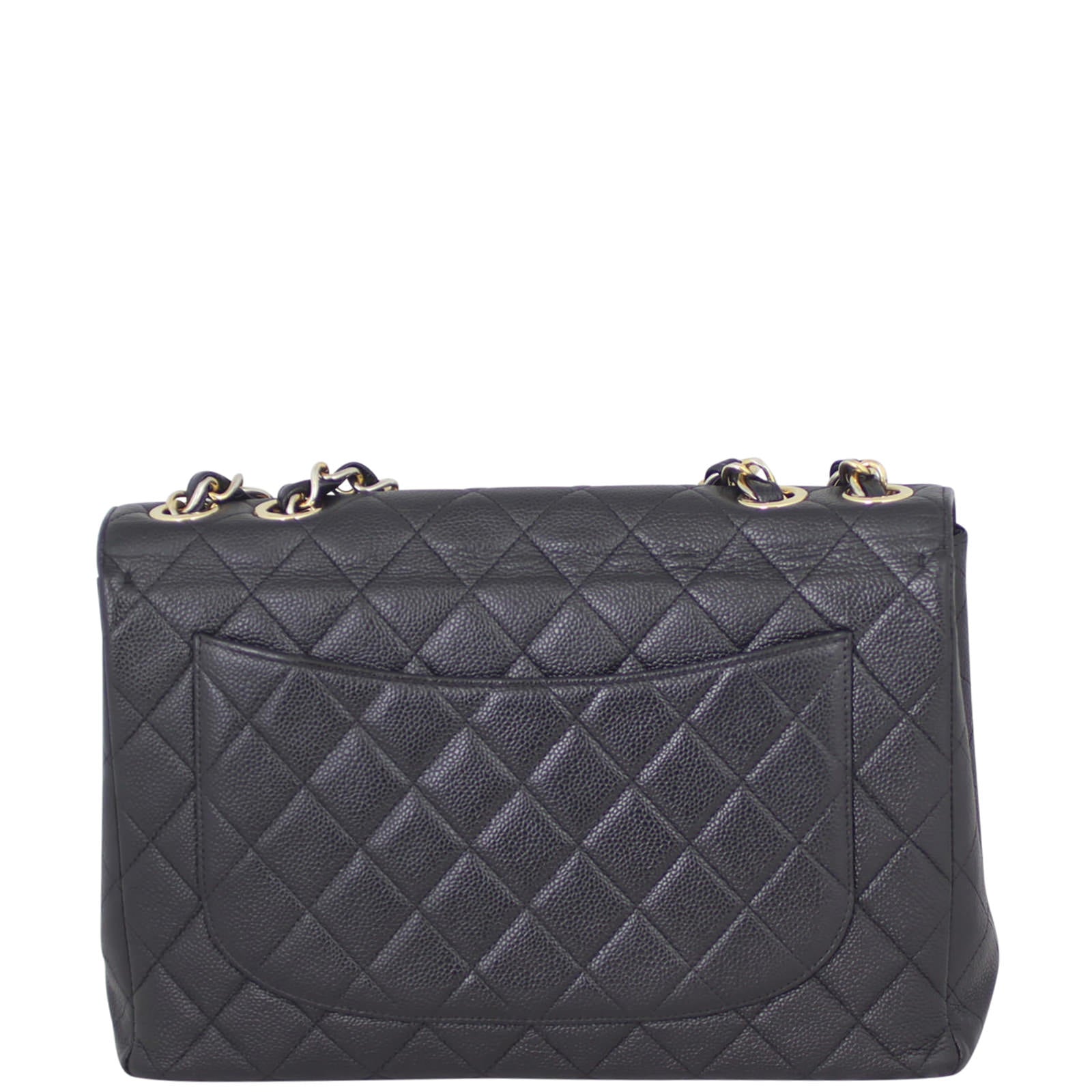 Chanel Single Flap Jumbo Back