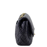 Chanel Quilted Soft Flap Bag Left