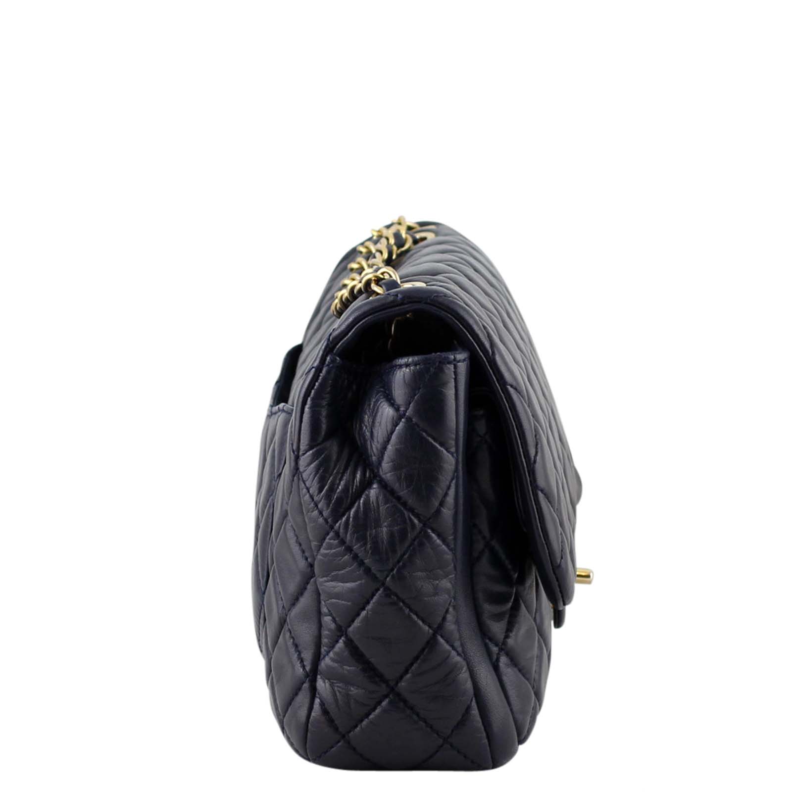 Chanel Quilted Soft Flap Bag Left