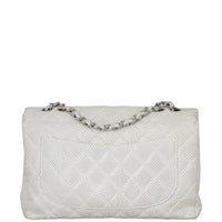 Chanel Single Flap Perforated Jumbo Back