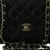 Chanel Square Mini Flap Bag Lock