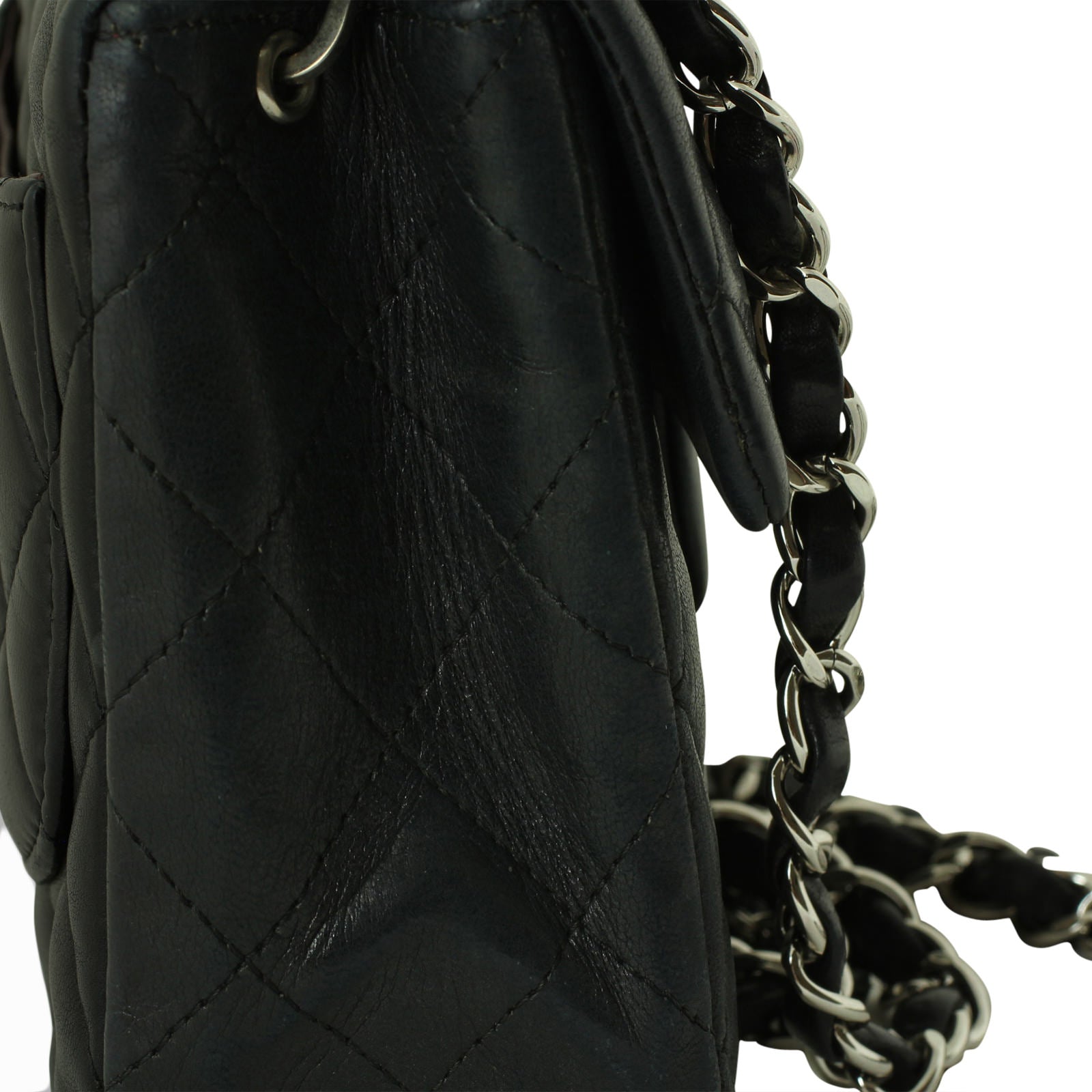 Chanel Square Mini Flap Bag Side Close