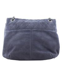Chanel Suede Flap Bag Back