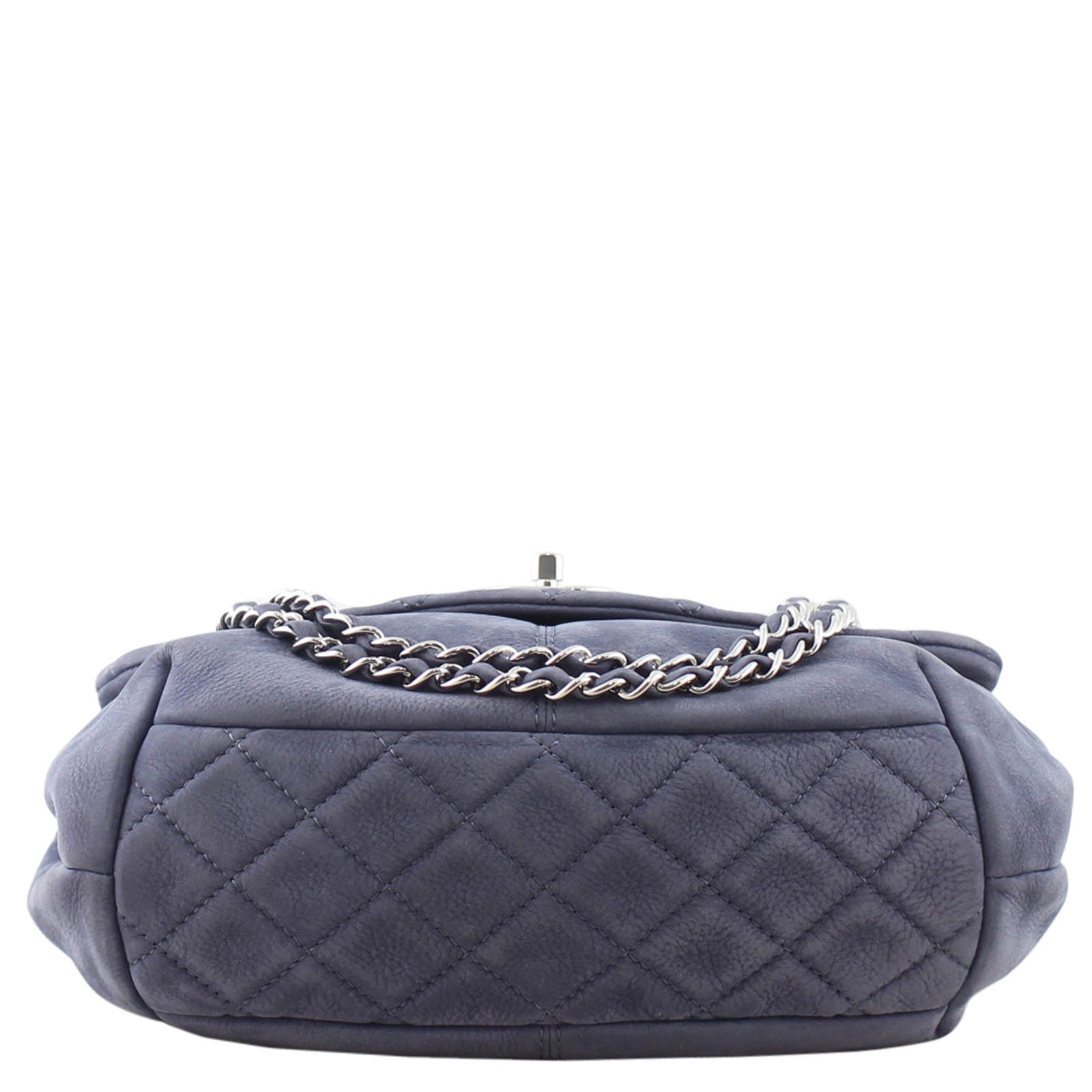 Chanel Suede Flap Bag Base