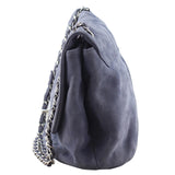 Chanel Suede Flap Bag Left