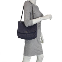 Chanel Suede Flap Bag Mannequin