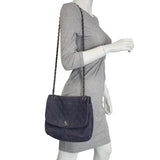Chanel Suede Flap Bag Mannequin