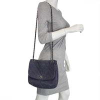 Chanel Suede Flap Bag Mannequin
