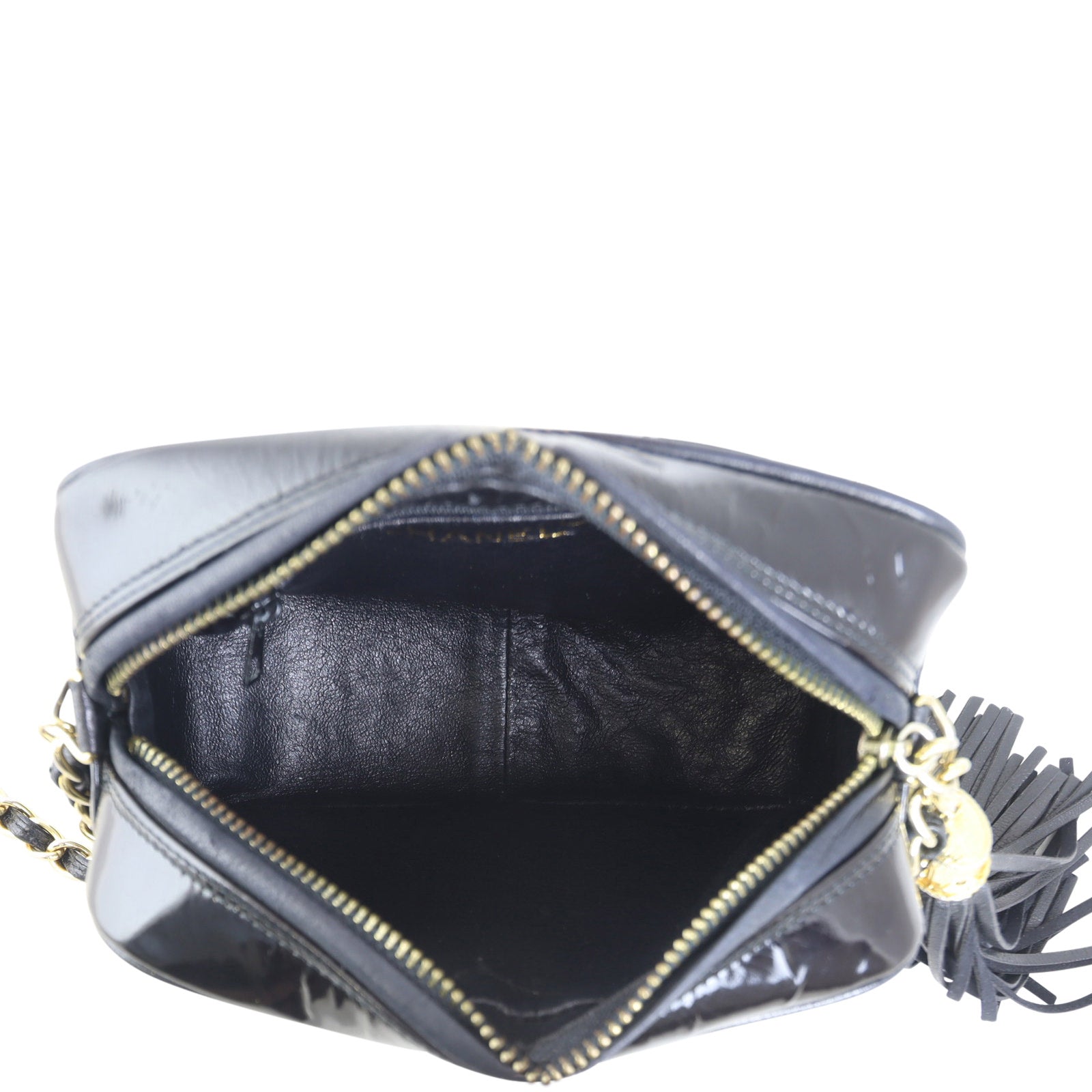 Chanel Tassel Camera Bag interior