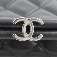 Chanel Timeless Kisslock Clutch Logo