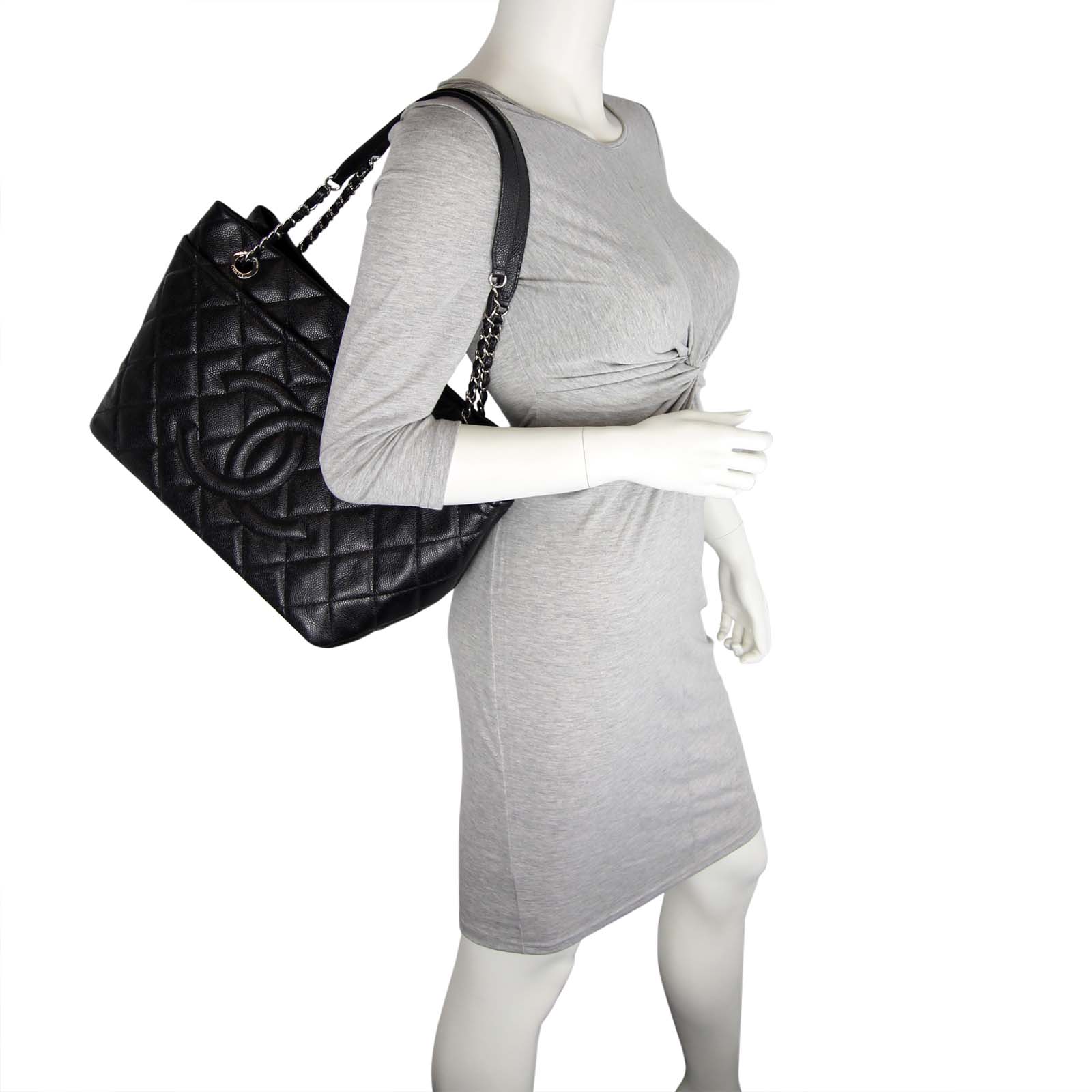 Chanel Timeless Soft Shopping Tote Scale