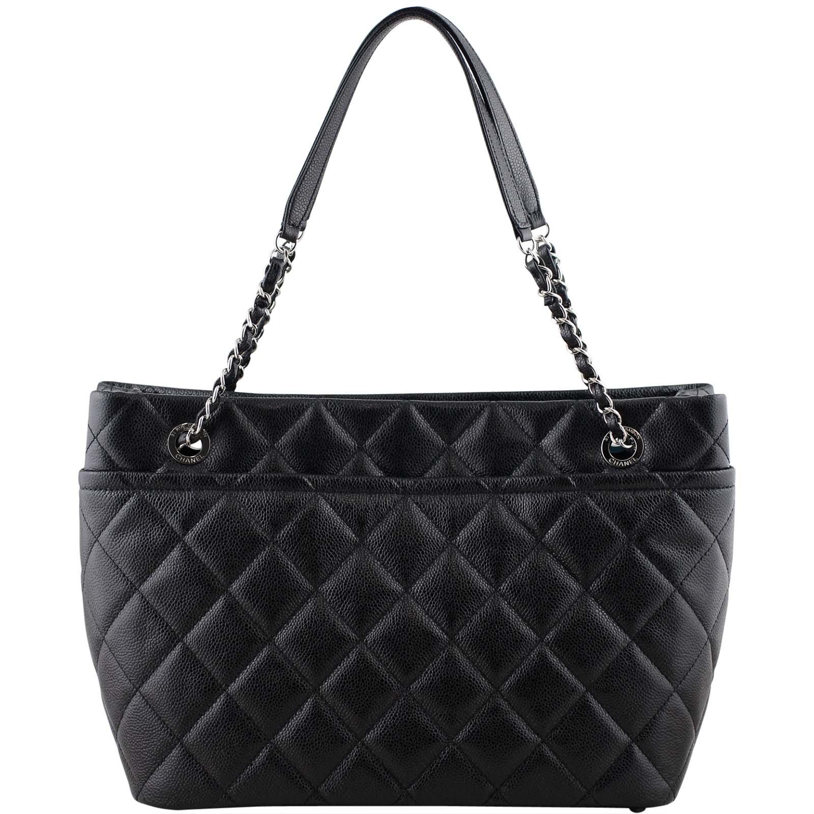 Chanel Timeless Soft Shopping Tote Back