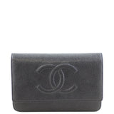Chanel Timeless Wallet on Chain front